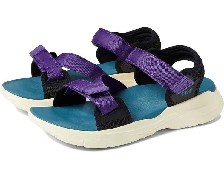 Сандалии Teva Zymic, цвет Black/Purple