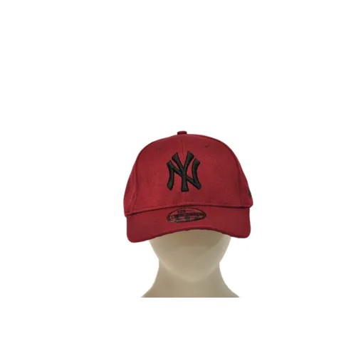 Бейсболка NEW ERA NY, размер 55/60, бордовый