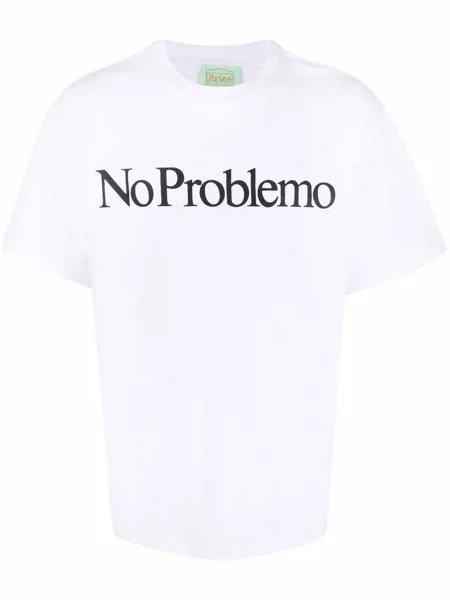 Aries футболка с надписью No Problemo