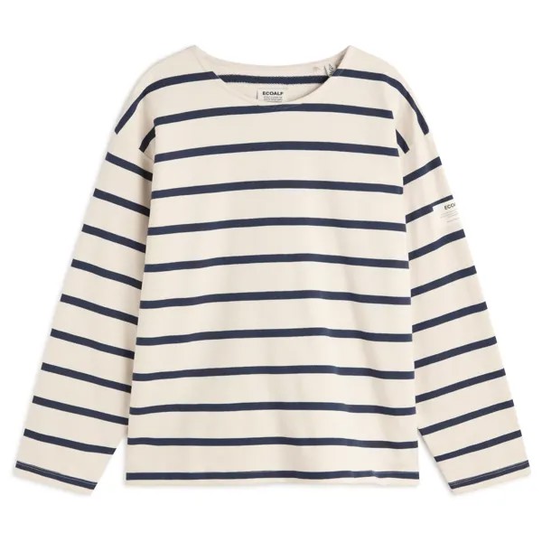Пуловер Ecoalf Women's Wilmaalf Sweatshirt, цвет Off White Blue Stripe