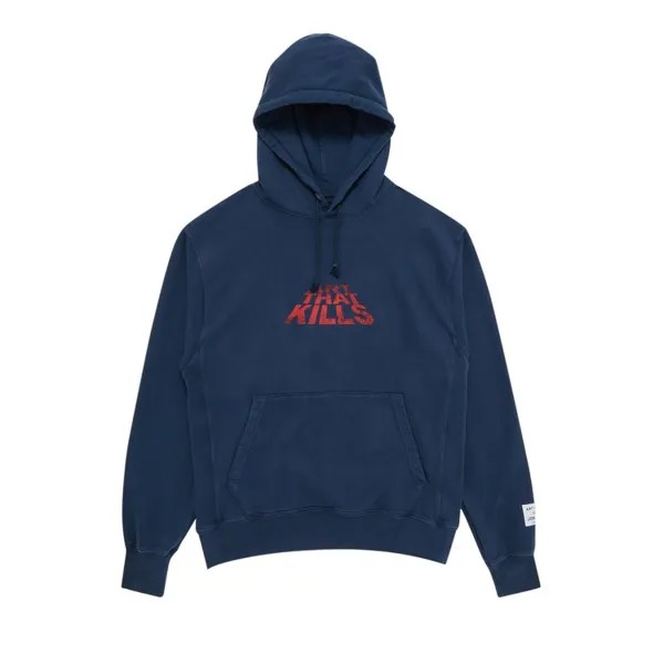 Худи Gallery Dept. ATK Stacked Logo 'Navy', синий