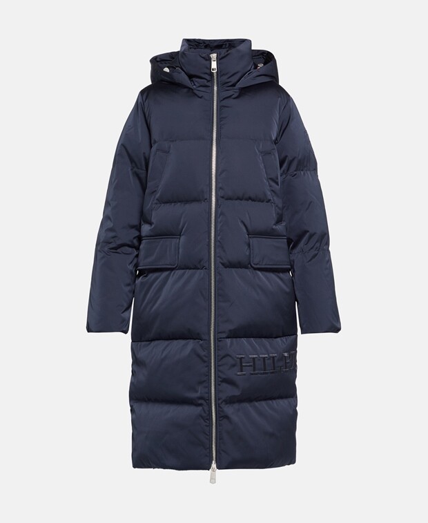 Пуховик Tommy Hilfiger, светло-синий