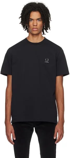 Черная футболка Fred Perry Edition Raf Simons