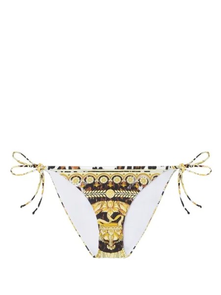Versace плавки бикини Wild Barocco, черный