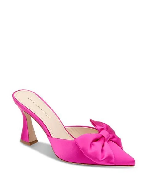 Женские мальдивские туфли-лодочки без шнуровки с острым носком Dee Ocleppo, цвет Pink