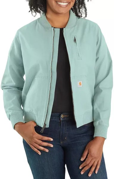 Женский бомбер Carhartt Crawford, синий