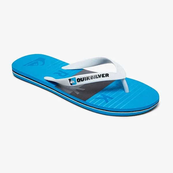Вьетнамки мужские Quiksilver AQYL100986 голубые 38.5 RU
