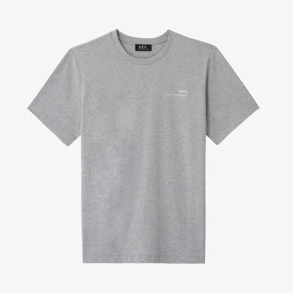 Футболка Item T-Shirt 'Grey' A.P.C., серый