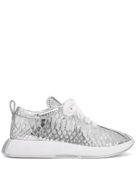 Giuseppe Zanotti кроссовки Giuseppe Zanotti Ferox, серебристый