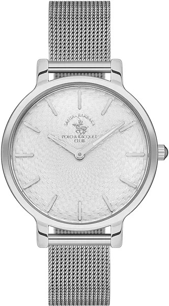 Наручные часы женские Santa Barbara Polo & Racquet Club SB.1.10255-1 серебристые