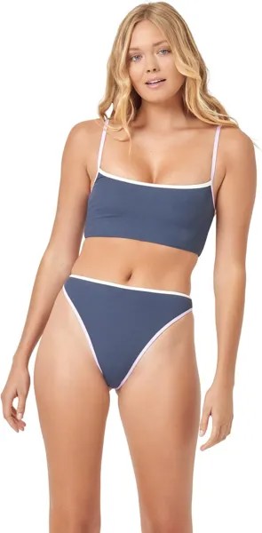 Купальный топ L*Space Adalyn Top, цвет Slate/Lil/Cream
