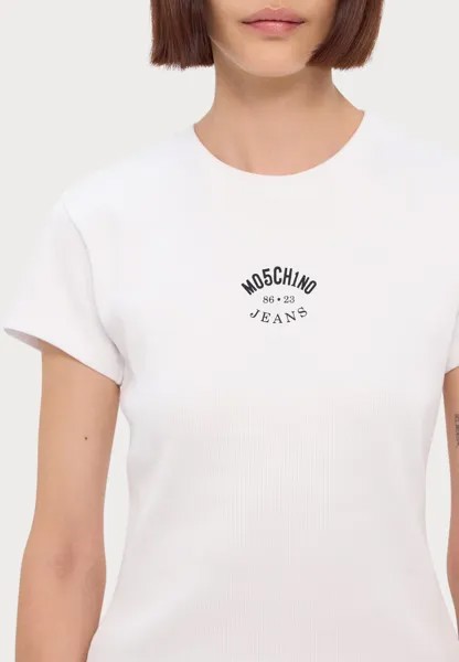 Базовая футболка LOGOS MOSCHINO, белый