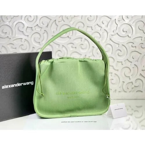 Сумка торба Alexander Wang, зеленый
