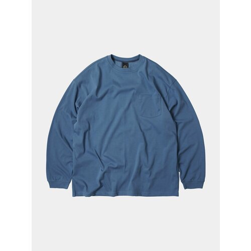 Лонгслив FrizmWORKS Oversized Pocket Tee, размер XL, , голубой