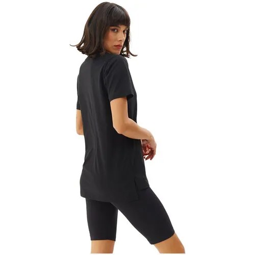 Футболка Bilcee Kadın V Yaka Basıc Kısa Kol T-shirt JS-0101 Женщины TB22WL07S0101-1-1001 XS