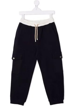 Brunello Cucinelli Kids спортивные брюки с карманами карго