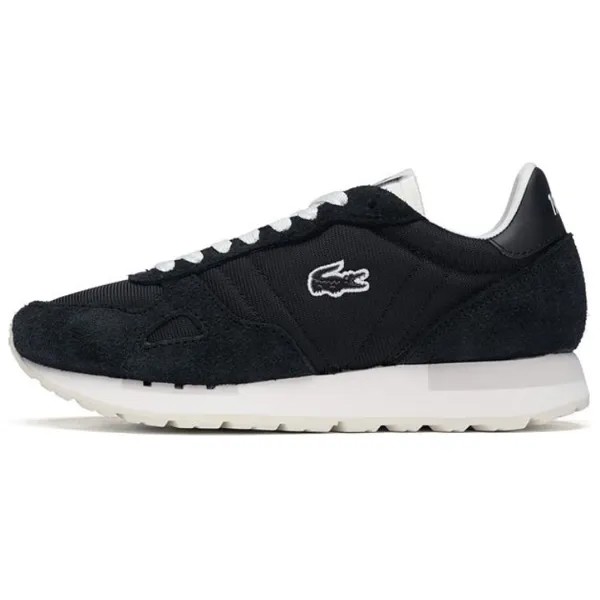 Кроссовки LACOSTE Lifestyle Shoes Women's Low-top Black, черный