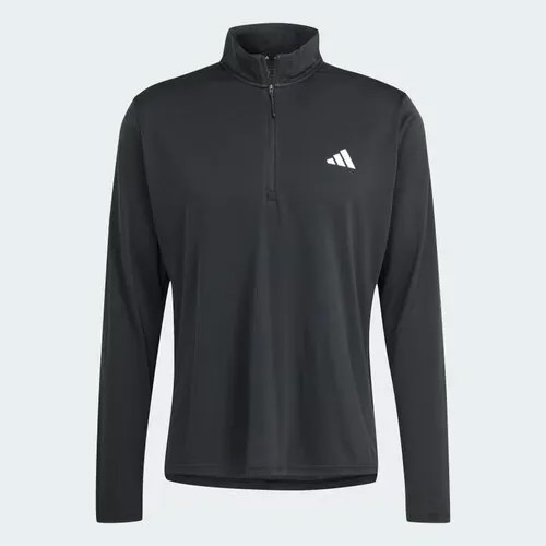 Олимпийка adidas Essentials training 1/4-ZIP, размер XL, , black
