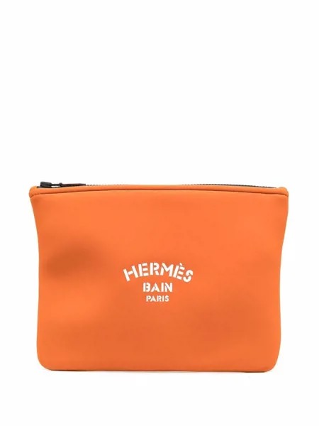 Hermès клатч Bain pre-owned с логотипом