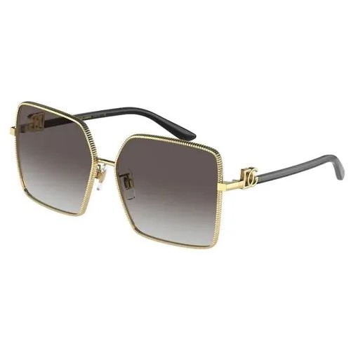 Солнцезащитные очки Luxottica, серый, золотой