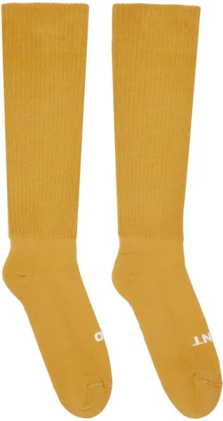 Желтые носки So Cunt Rick Owens