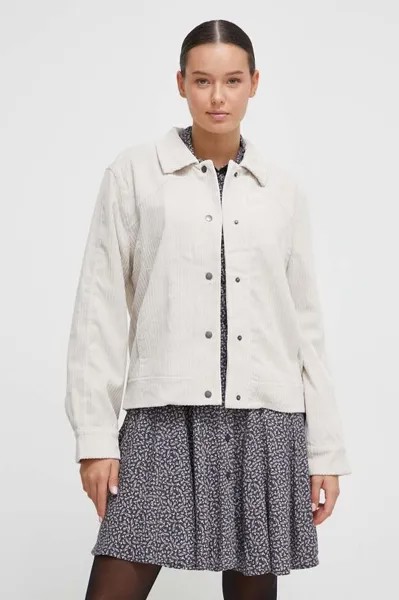 Куртка-рубашка Rish Corduroy Pepe Jeans, бежевый