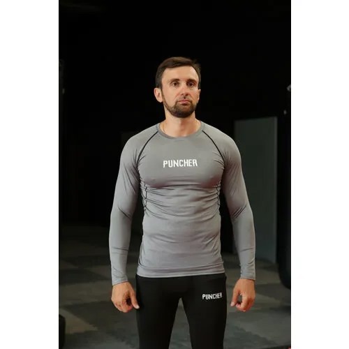 Рашгард PUNCHER, размер 54, серый
