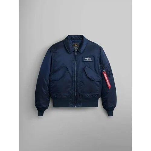Бомбер ALPHA INDUSTRIES, размер M, синий