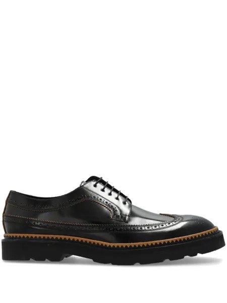 Paul Smith кожаные туфли дерби, черный