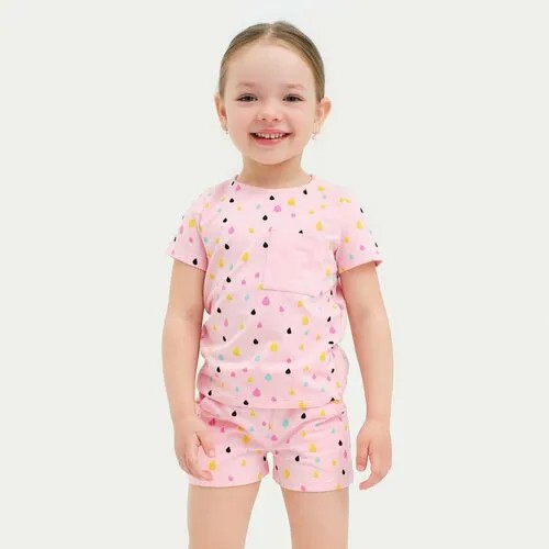 Футболка Kaftan, размер 28, розовый