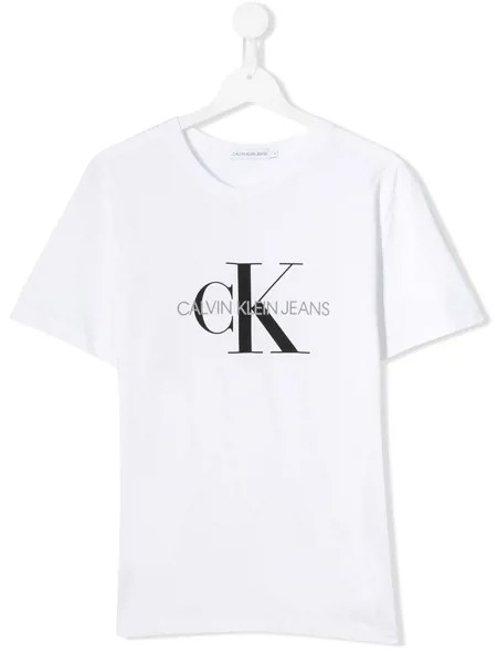 Calvin Klein Kids футболка с логотипом