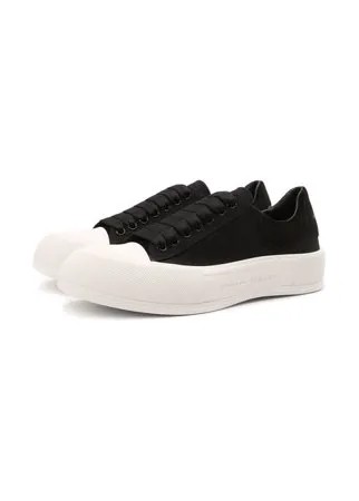 Текстильные кеды Alexander McQueen