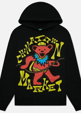 Мужская толстовка Chinatown Market x Grateful Dead New Graps On Death Hoodie, цвет чёрный, размер S