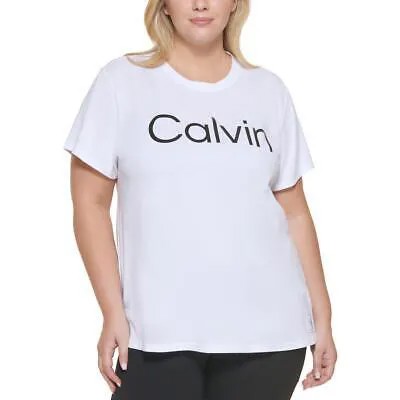 Белый женский пуловер Calvin Klein Performance Plus 1X BHFO 2363