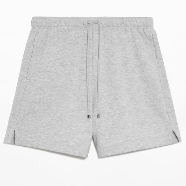 Шорты Oysho Bermuda With Cotton, светло-серый