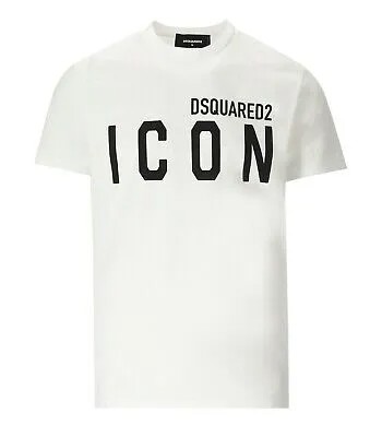 Мужская футболка Dsquared2 Be Icon Cool White