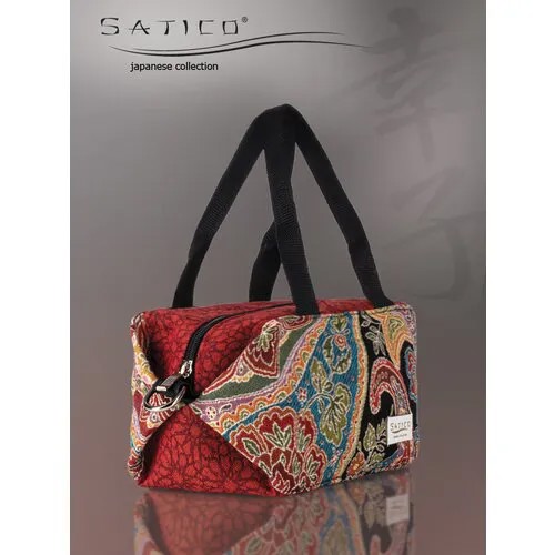 Сумка  кросс-боди Satico классическая, текстиль, красный