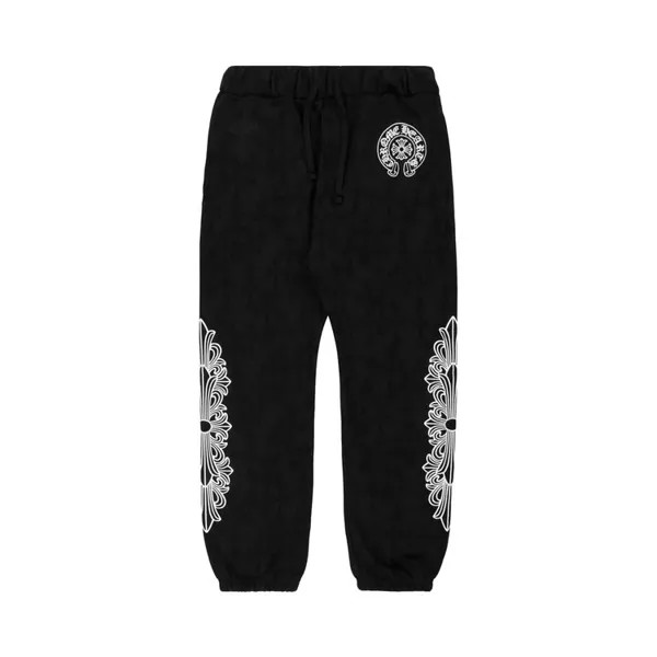 Спортивные брюки Chrome Hearts Cemetry Cross Sweatpants, черный