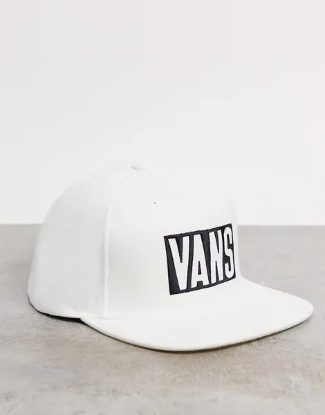Белая кепка Vans New Stax-Белый