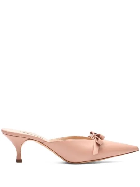 Casadei 50-мм мюли Juliet, розовый