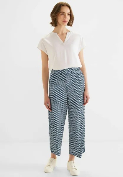 Брюки PRINT Street One, цвет blau