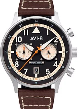 Fashion наручные  мужские часы AVI-8 AV-4088-01. Коллекция Hawker Hurricane