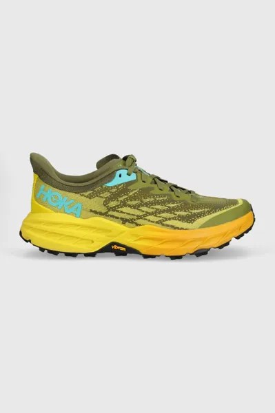 Кроссовки One One Speedgoat 5 Hoka, зеленый