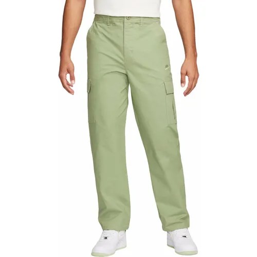 Брюки спортивные NIKE Club Cargo Pants, размер 34-30, зелёный
