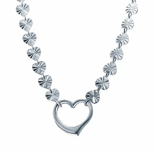 Колье ELEMENT47, серебро, 925 проба, длина 40 см.