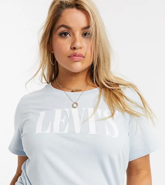 Футболка с логотипом Levi's Plus-Синий