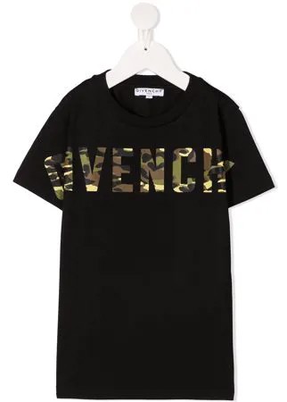 Givenchy Kids футболка с логотипом
