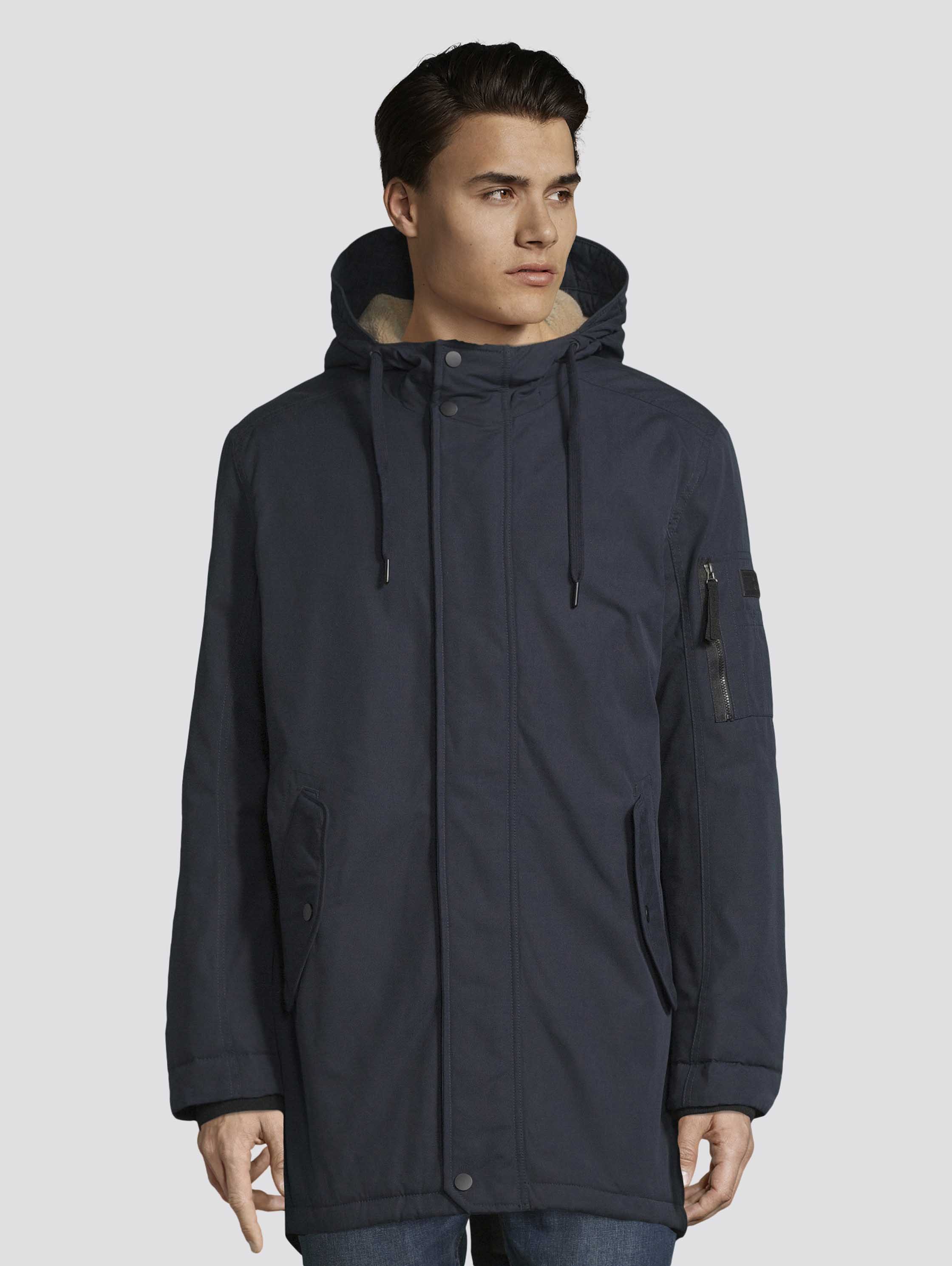 Парка мужская TOM TAILOR 1020243 синяя M