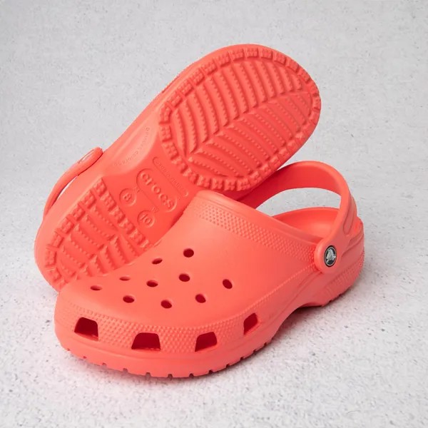 Классические сабо Crocs, цвет Neon Watermelon