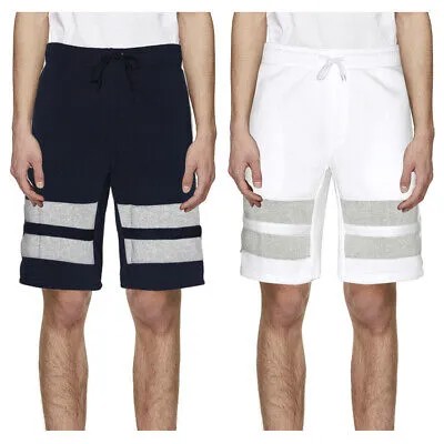 Мужские шорты двухцветные спортивные шорты для фитнеса с карманами на молнии и шнурком